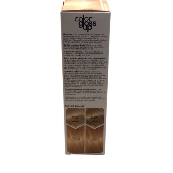4 Pk Clairol Color Gloss Up Semi-Permanent Toning Hair Dye-Toasted Almond Blonde - Picture 11 of 14